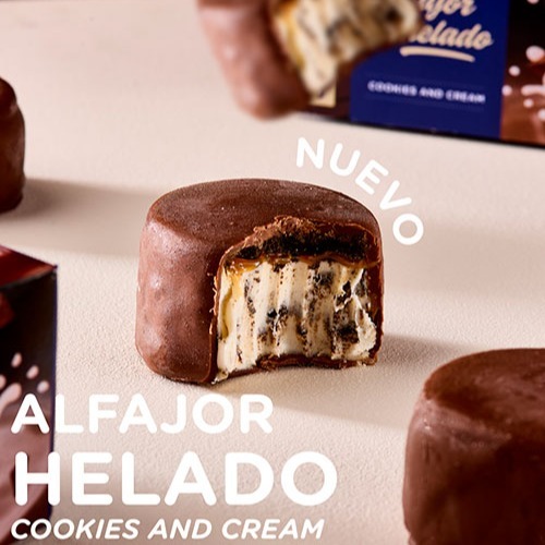 Alfajor helado Grido
